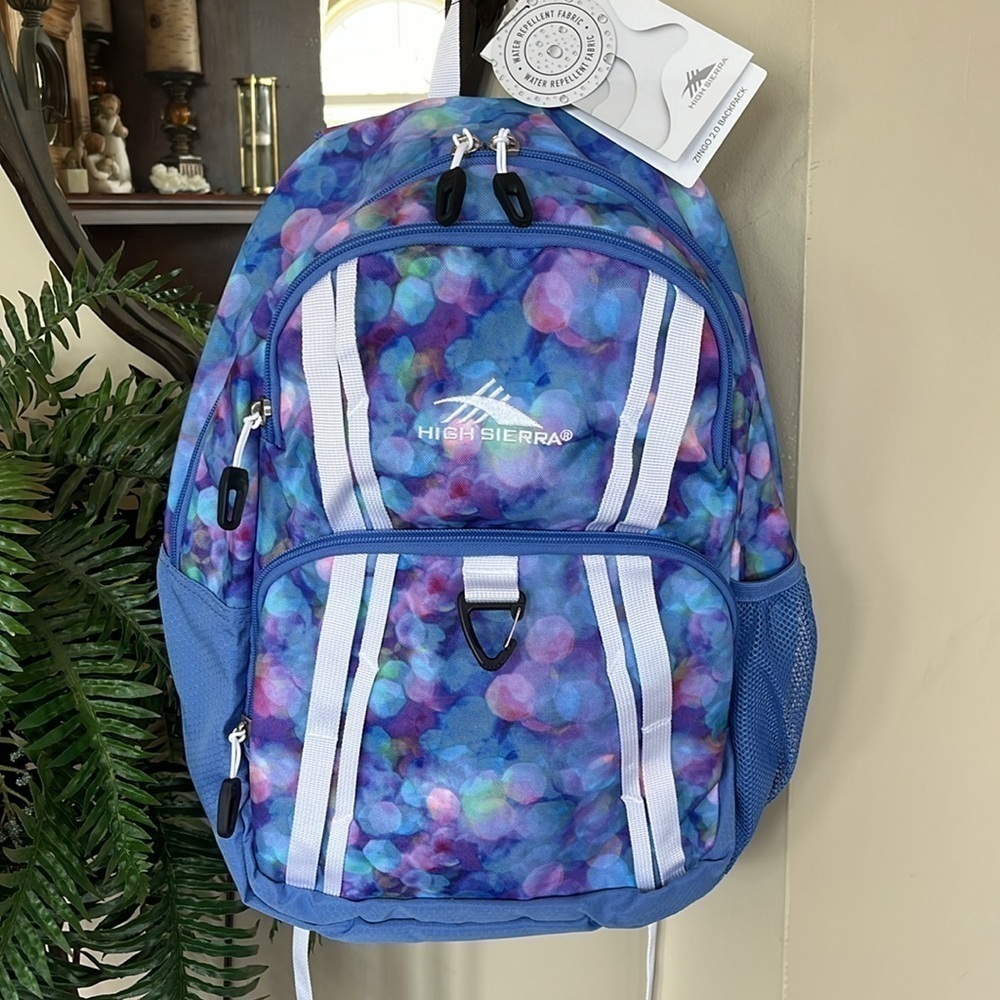 Brand New High Sierra Zingo 2.0 Backpack Laptop Sleeve Multi Pocket Organizer